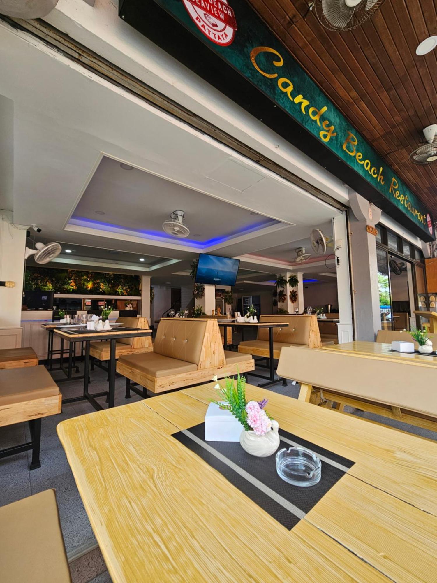 Candy Beach Seaview Jomtien Esterno foto